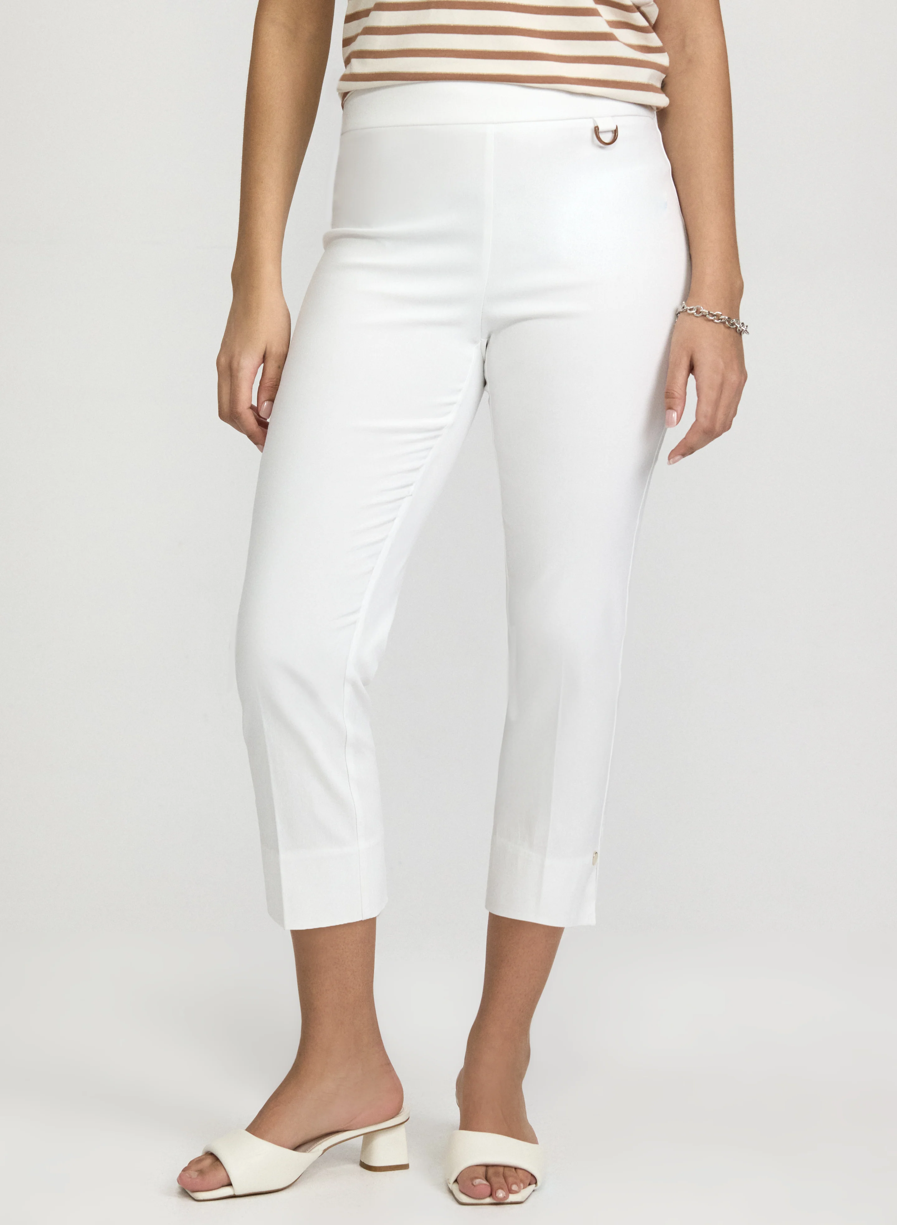 Pull-On Bengaline Capris