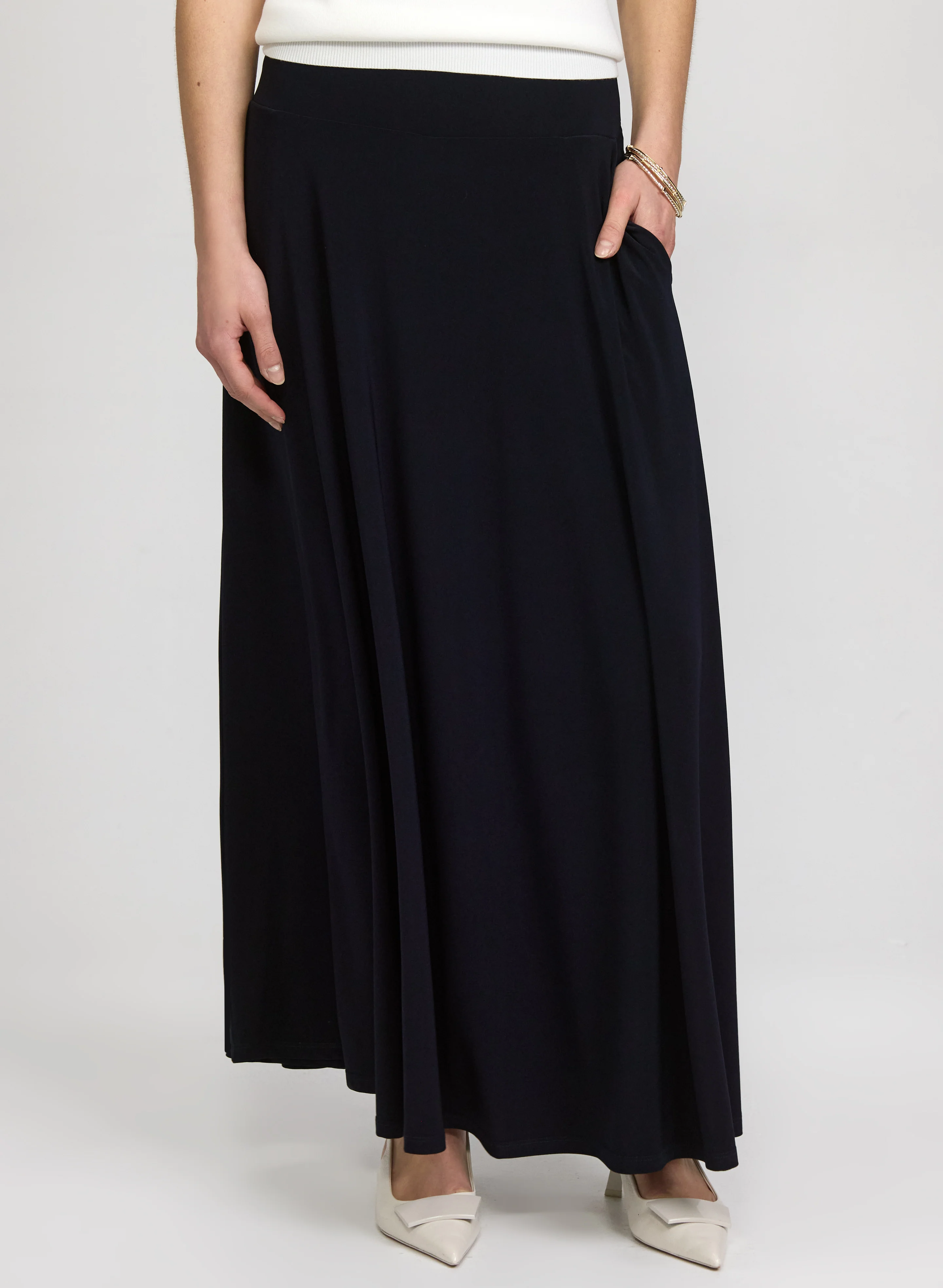 Pull-On Maxi Skirt
